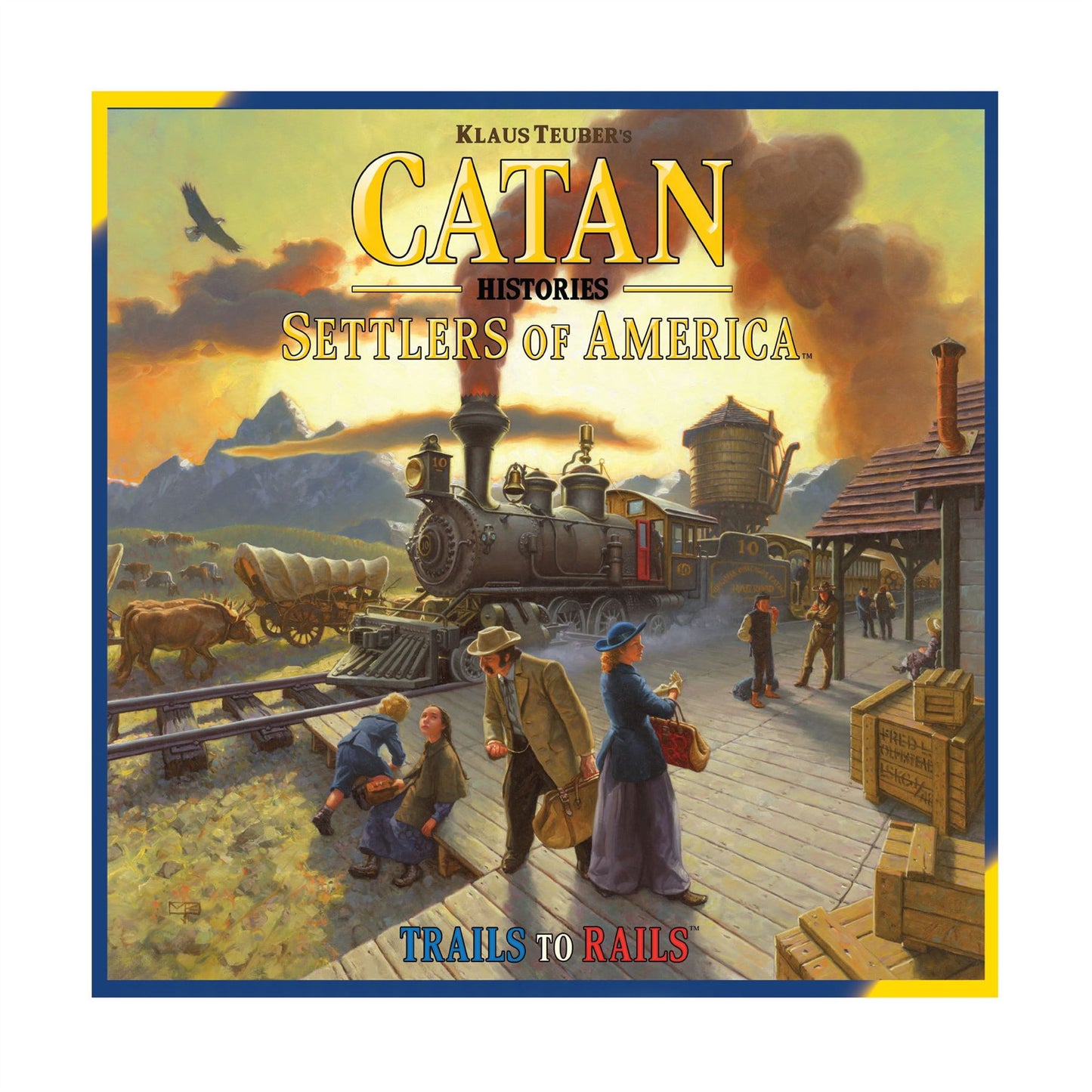 Catan Histories: Settlers of America Board Game
