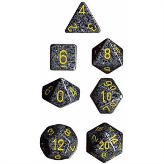 Chessex Speckled Poly 7 Set :Urban Camo Dice Set