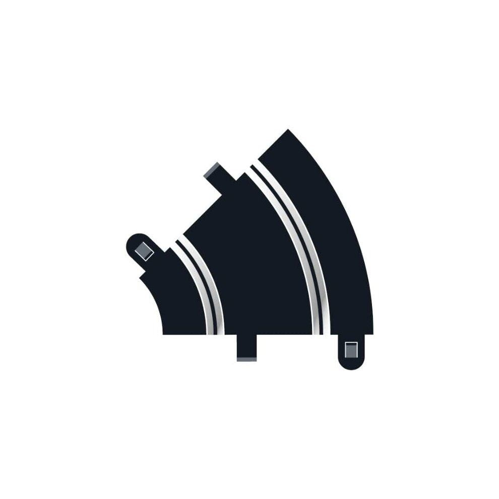 Radius 1 Curve 45? (Set Of 2) Scalextric Accessory Pack