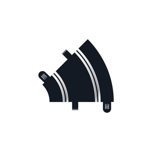 Radius 1 Curve 45? (Set Of 2) Scalextric Accessory Pack
