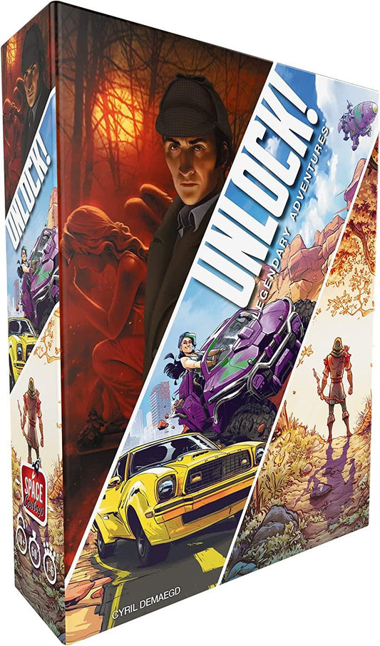 Unlock 9! Legendary Adventures Board Game	