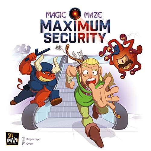 Magic Maze Maximum Security Board Game