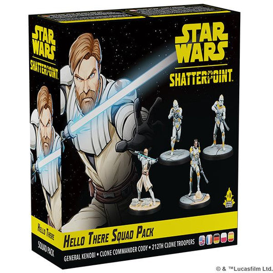 Star Wars Shatterpoint Hello There (General Kenobi Squad Pack)